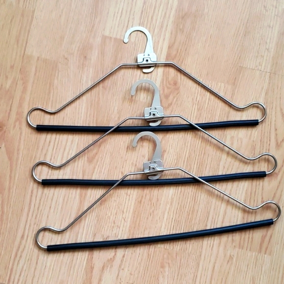 3 Vtg Hangers for Garment Bag Carryon - Picture 1 of 6